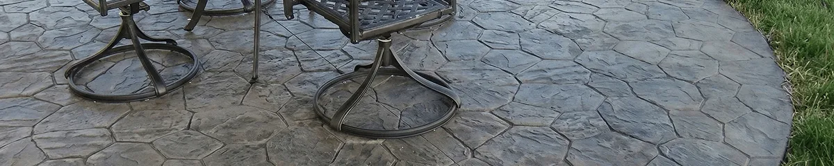 Garden relaxation area with professionally installed stone flooring in Los Angeles CA